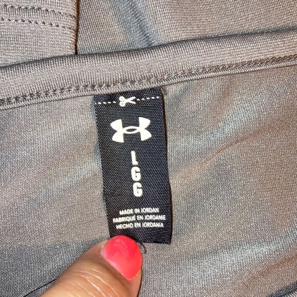 UNDER ARMOUR Campus Oversize Lifestyle Gray Grey T Shirt Womens Large - Picture 8 of 14